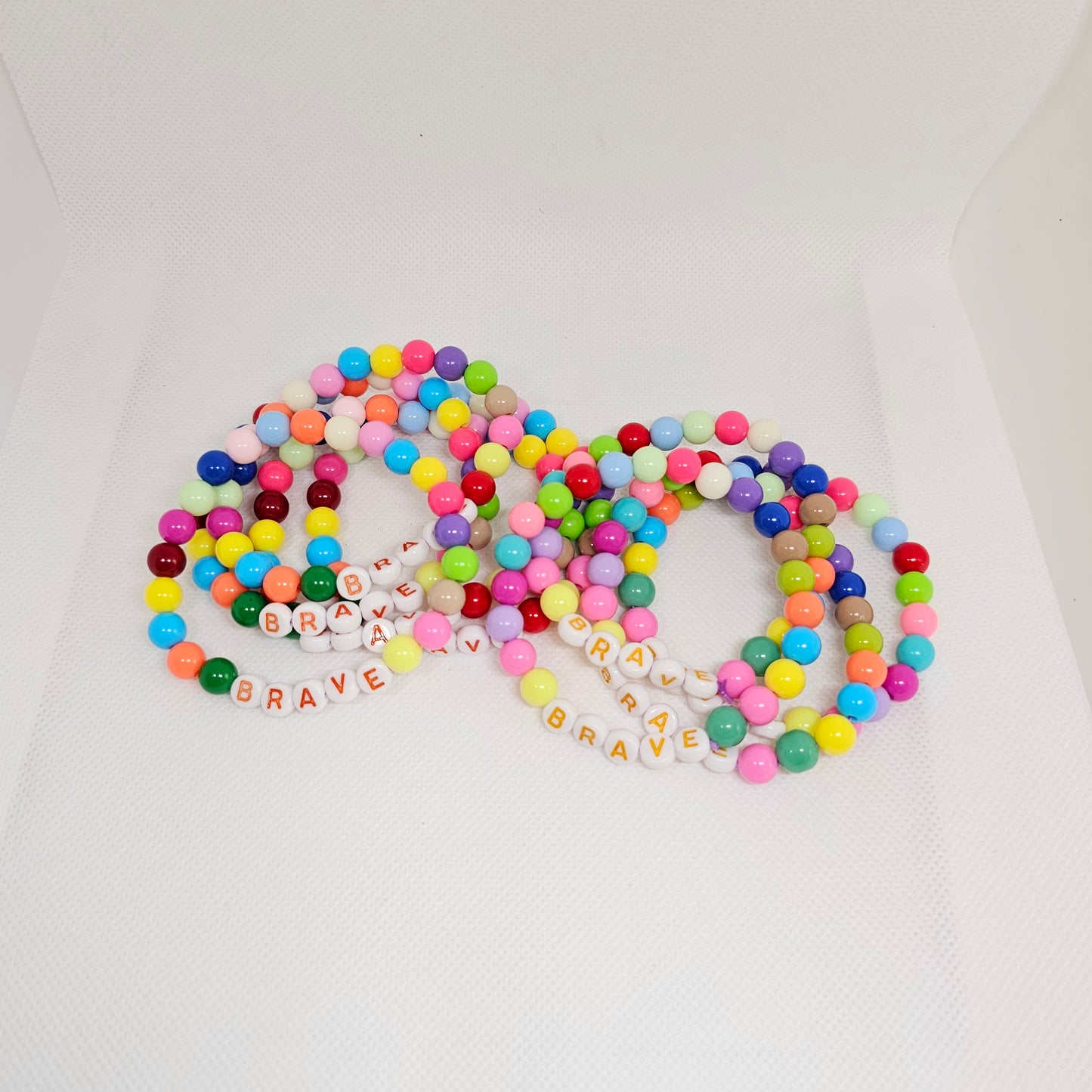 Candy color handmade bracelets |Brave