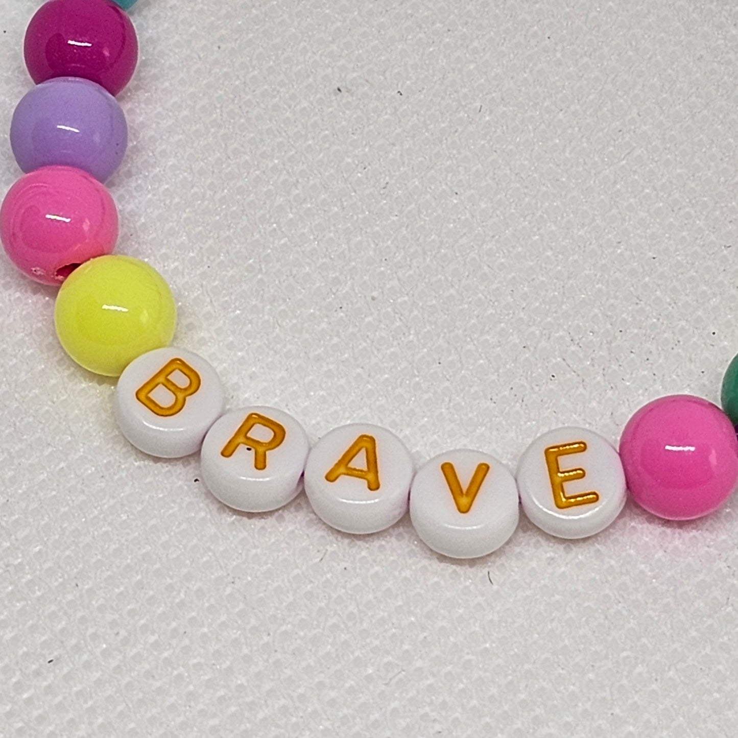 Candy color handmade bracelets |Brave