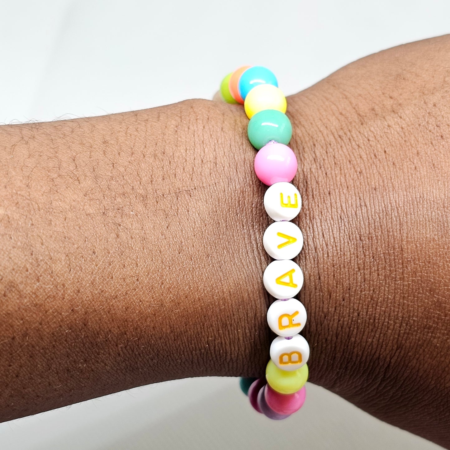 Candy color handmade bracelets |Brave