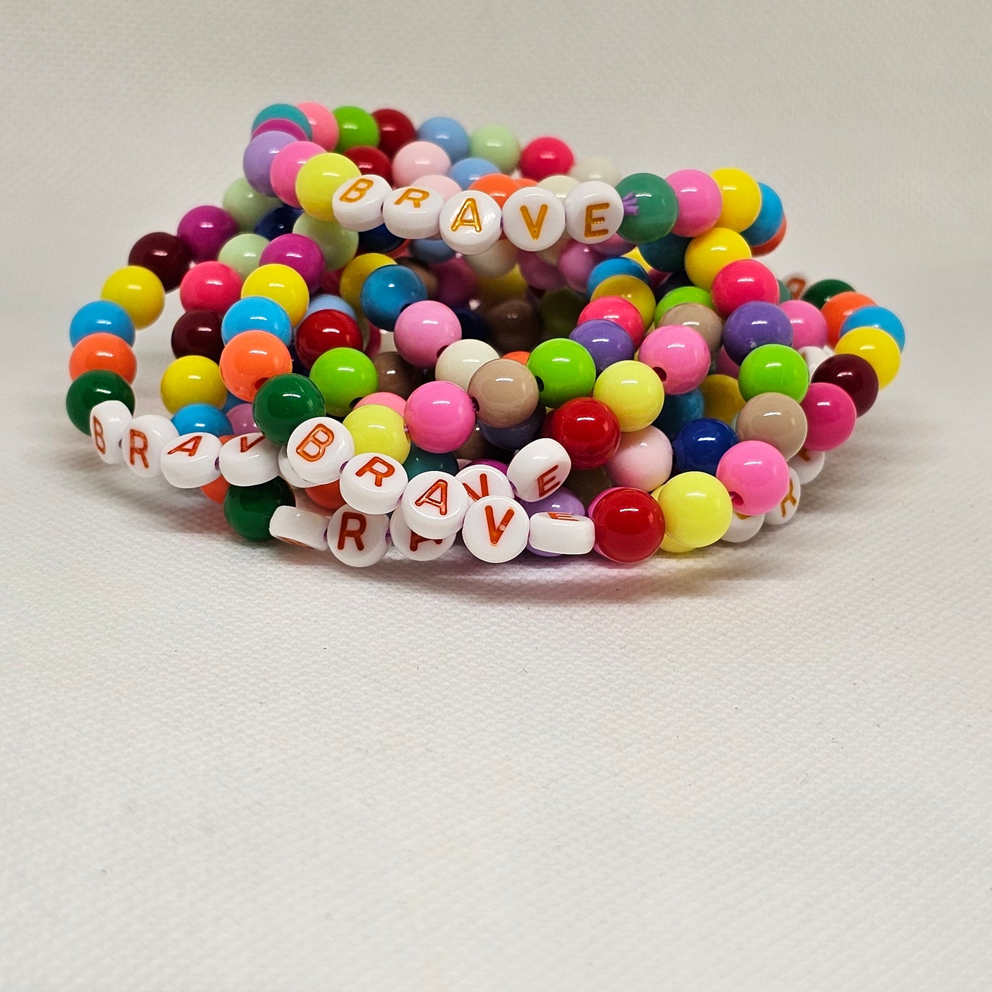 Candy color handmade bracelets |Brave