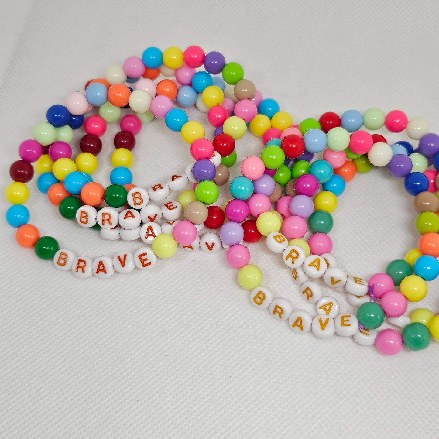 Candy color handmade bracelets |Brave