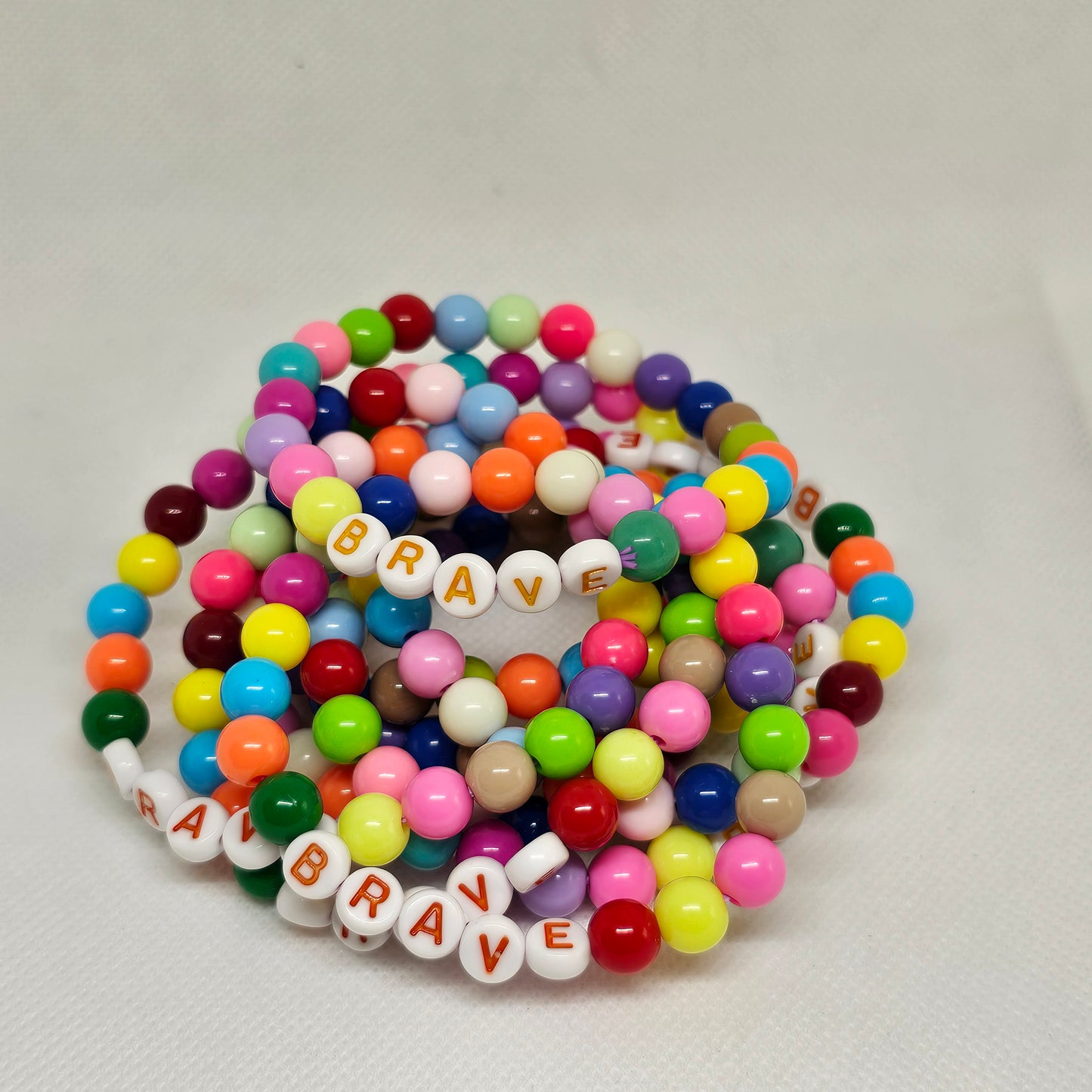 Candy color handmade bracelets |Brave